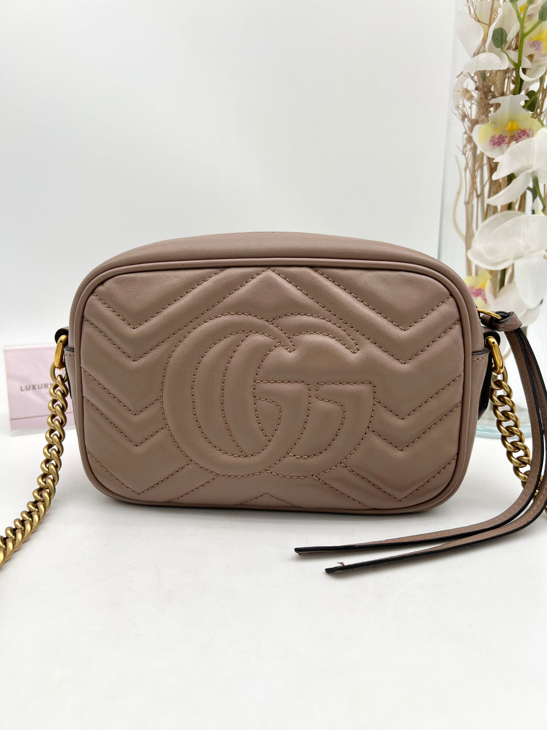 GUCCI MARMONT CAMERA QUILTED MINI