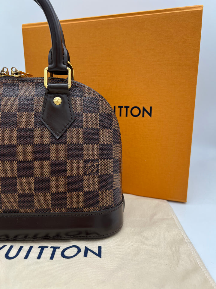 LOUIS VUITTON ALMA BB DAMIER EBENE