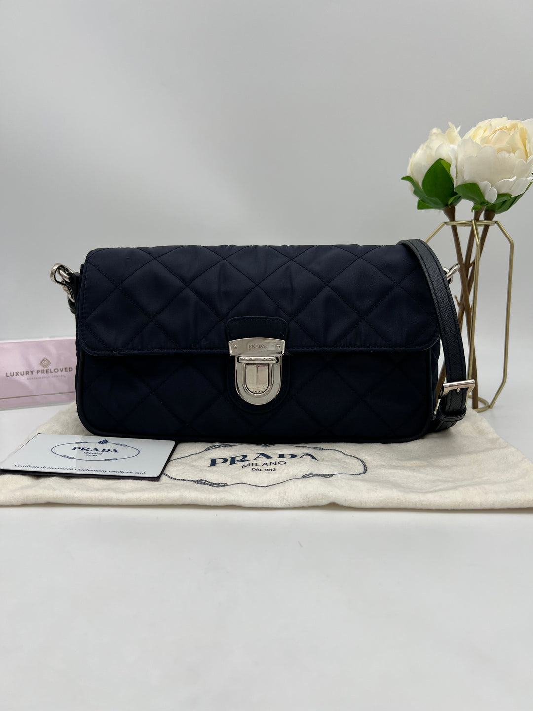 PRADA QUILTED NYLON BAG