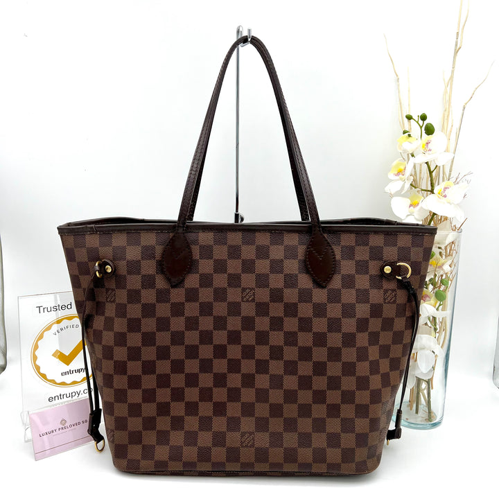 LOUIS VUITTON NEVERFULL MM DAMIER EBENE