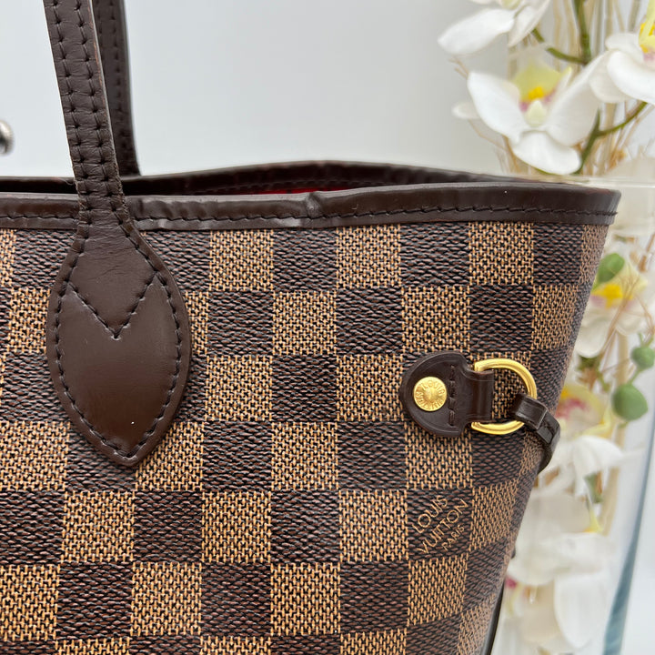 LOUIS VUITTON NEVERFULL MM DAMIER EBENE