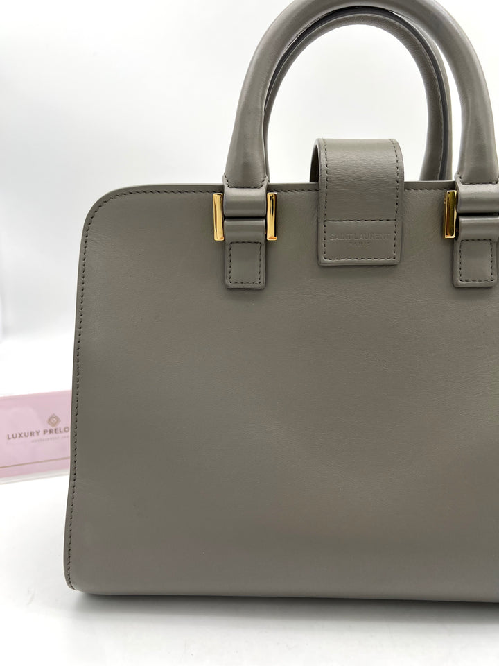 YVES SAINT LAURENT MONOGRAM CABAS BAG