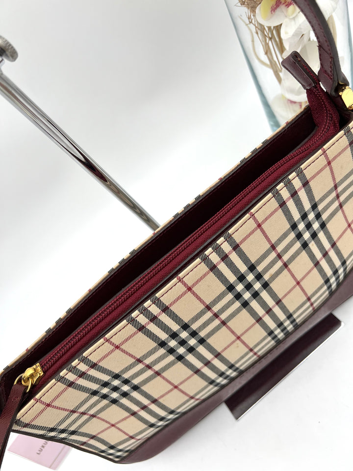 BURBERRY LONDON SHOULDER BAG PVC