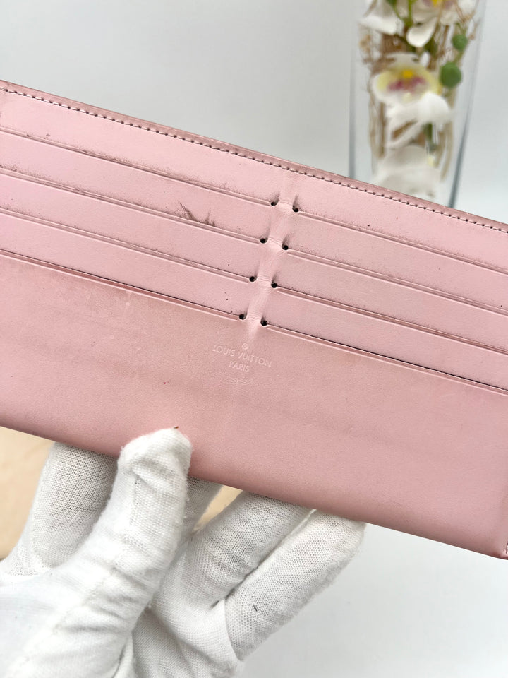 LOUIS VUITTON FELICIE IN PINK PATENT LEATHER