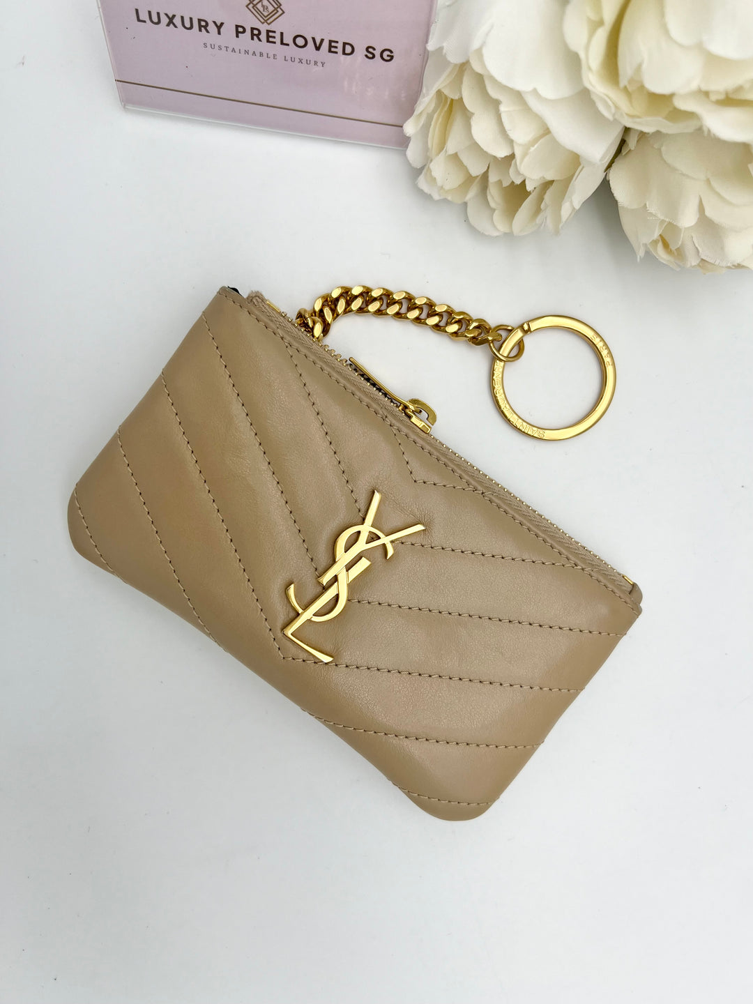 YVES SAINT LAURENT COIN POUCH CLESS