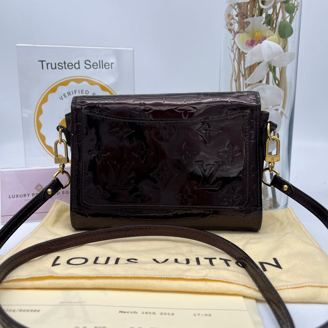 LOUIS VUITTON ROSSMORE PM VERNIS