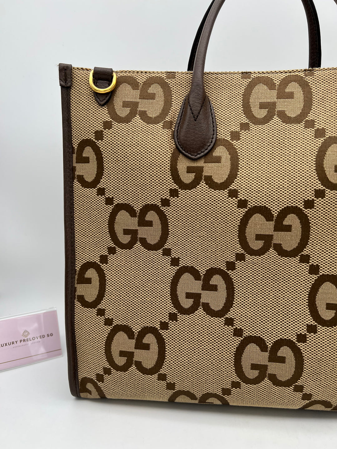 GUCCI OPHIDIA GG TOTE BAG