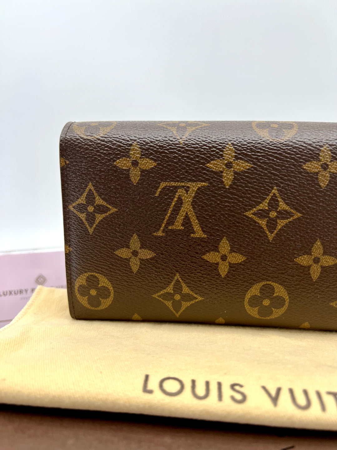 LOUIS VUITTON SARAH WALLET MONOGRAM