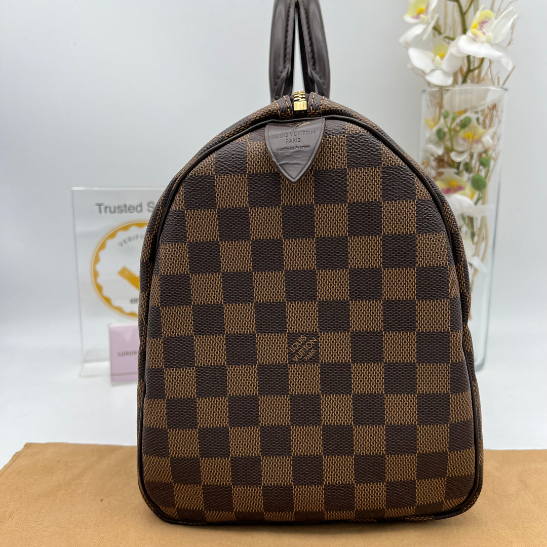 LOUIS VUITTON SPEEDY 35 DAMIER EBENE