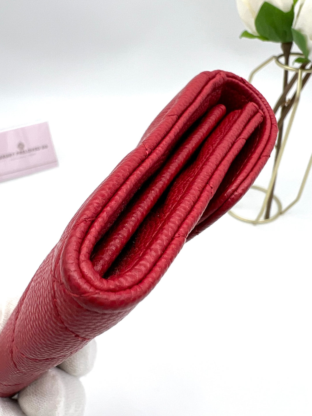 CHANEL CLASSIC SMALL FLAP CAVIAR WALLET