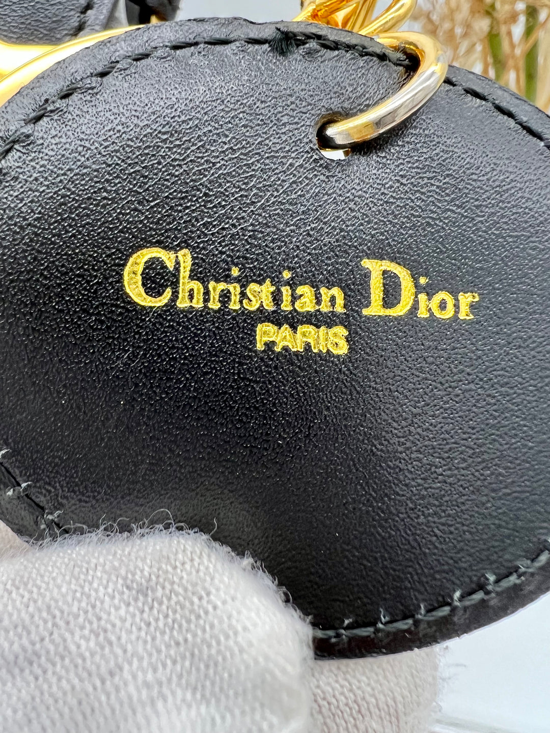 CHRISTIAN DIOR VINTAGE  CALF LEATHER GHW BACKPACK