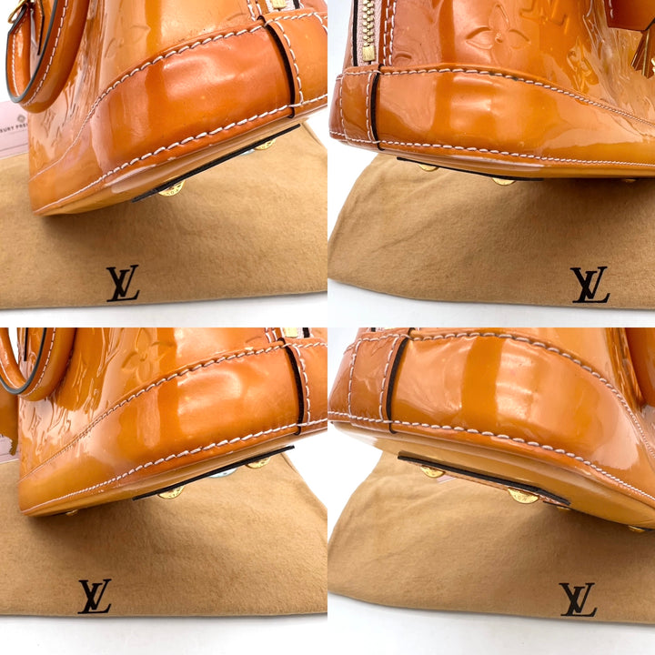 LOUIS VUITTON ALMA BB VERNIS