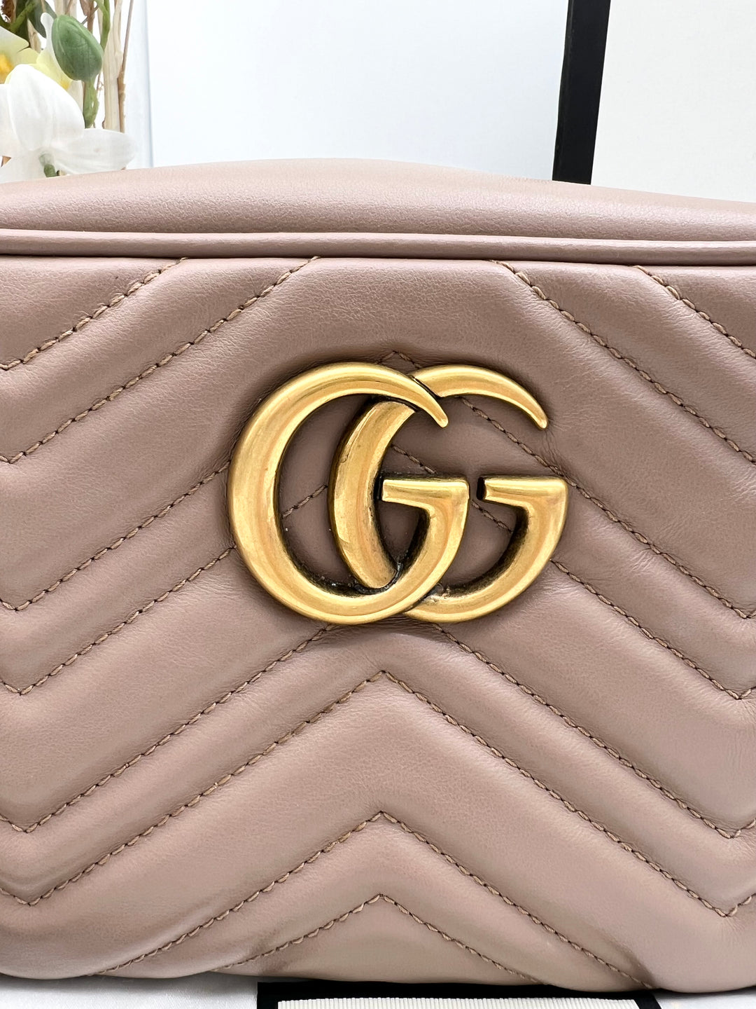 GUCCI MARMONT CAMERA QUILTED SMALL