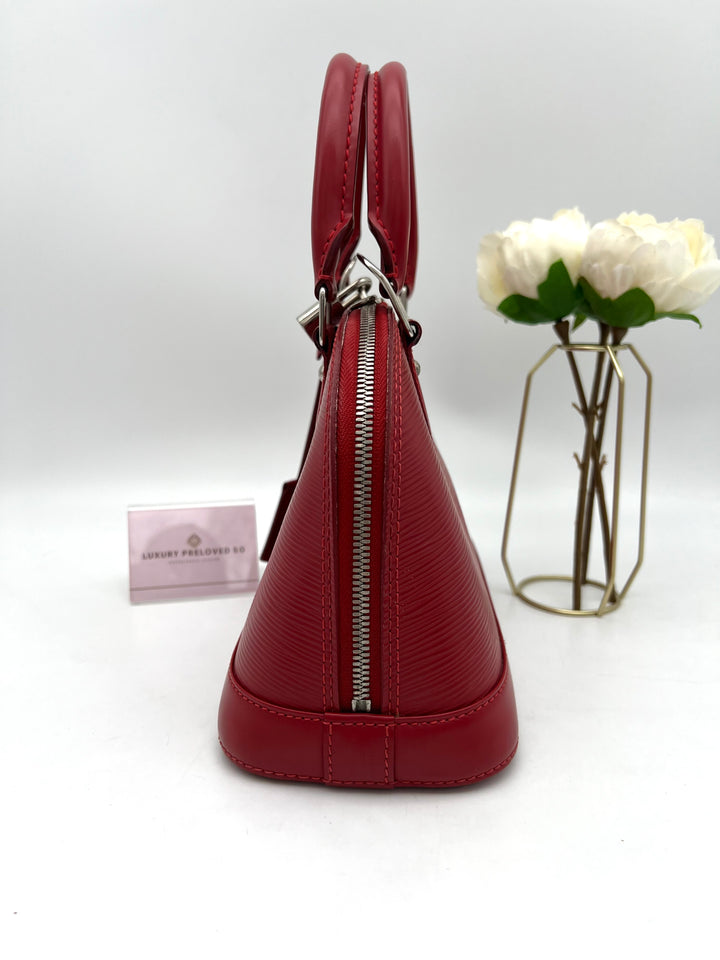 LOUIS VUITTON ALMA BB EPI