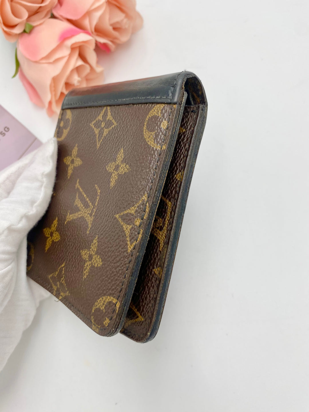 LOUIS VUITTON MONOGRAM MACASSAR WALLET