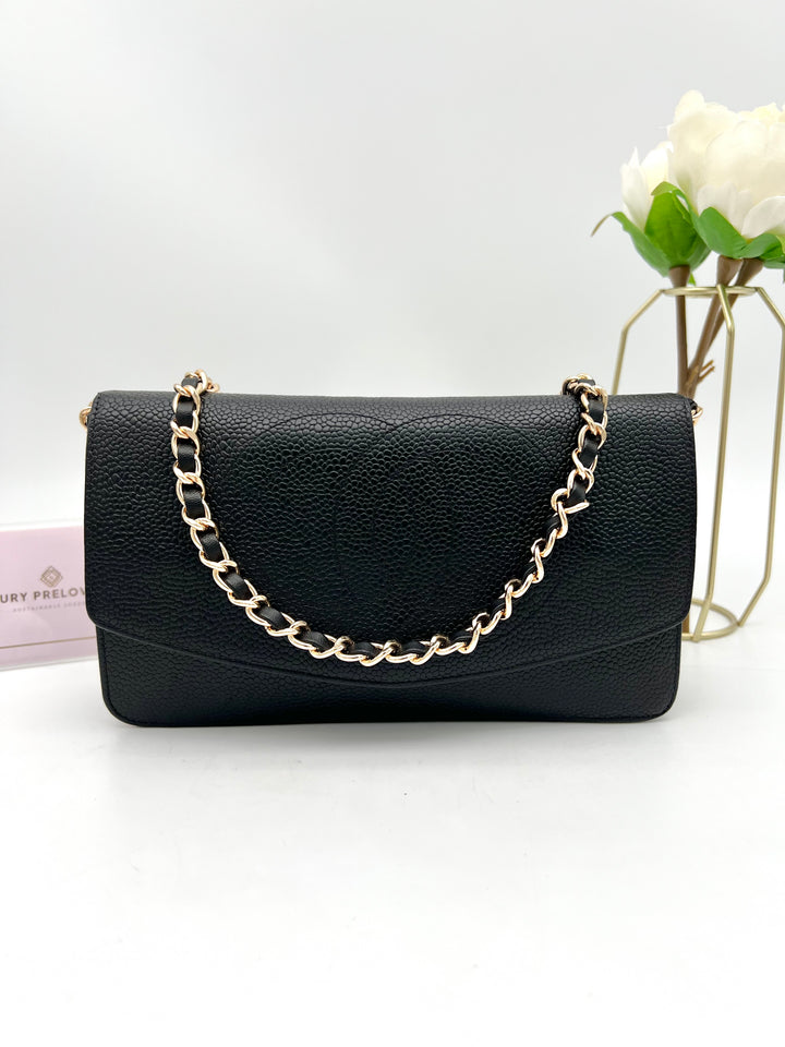 CHANEL CAVIAR TIMELESS CLUTCH