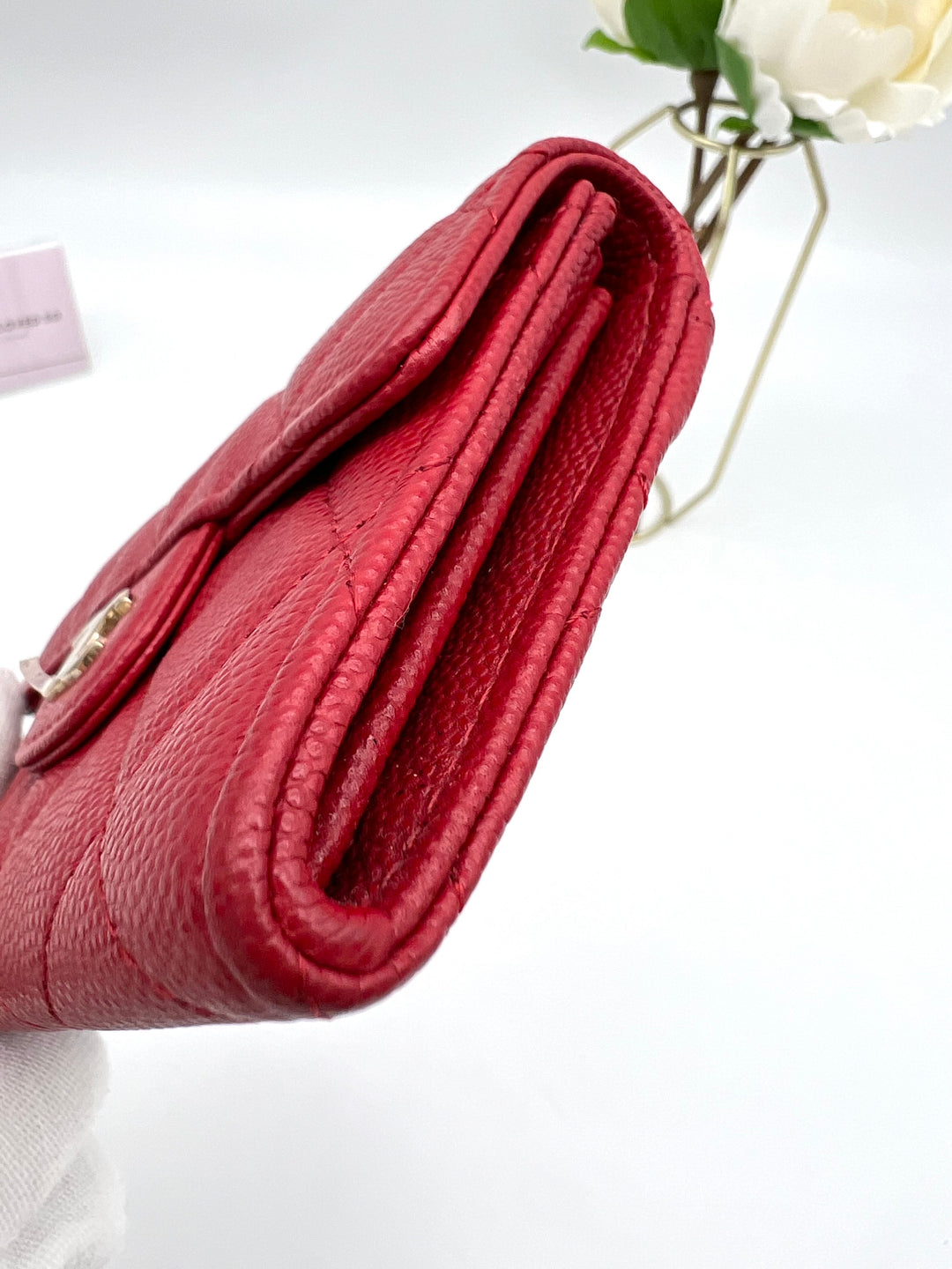 CHANEL CLASSIC SMALL FLAP CAVIAR WALLET