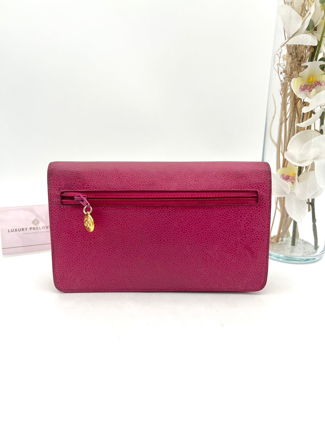 CHANEL CAVIAR TIMELESS CLUTCH