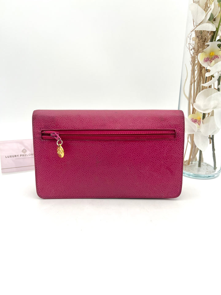 CHANEL CAVIAR TIMELESS CLUTCH