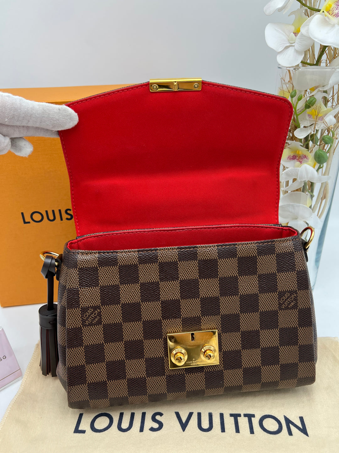 LOUIS VUITTON CROISETTE DAMIER