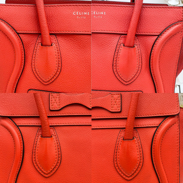CELINE MICRO LUGGAGE TOTE BAG