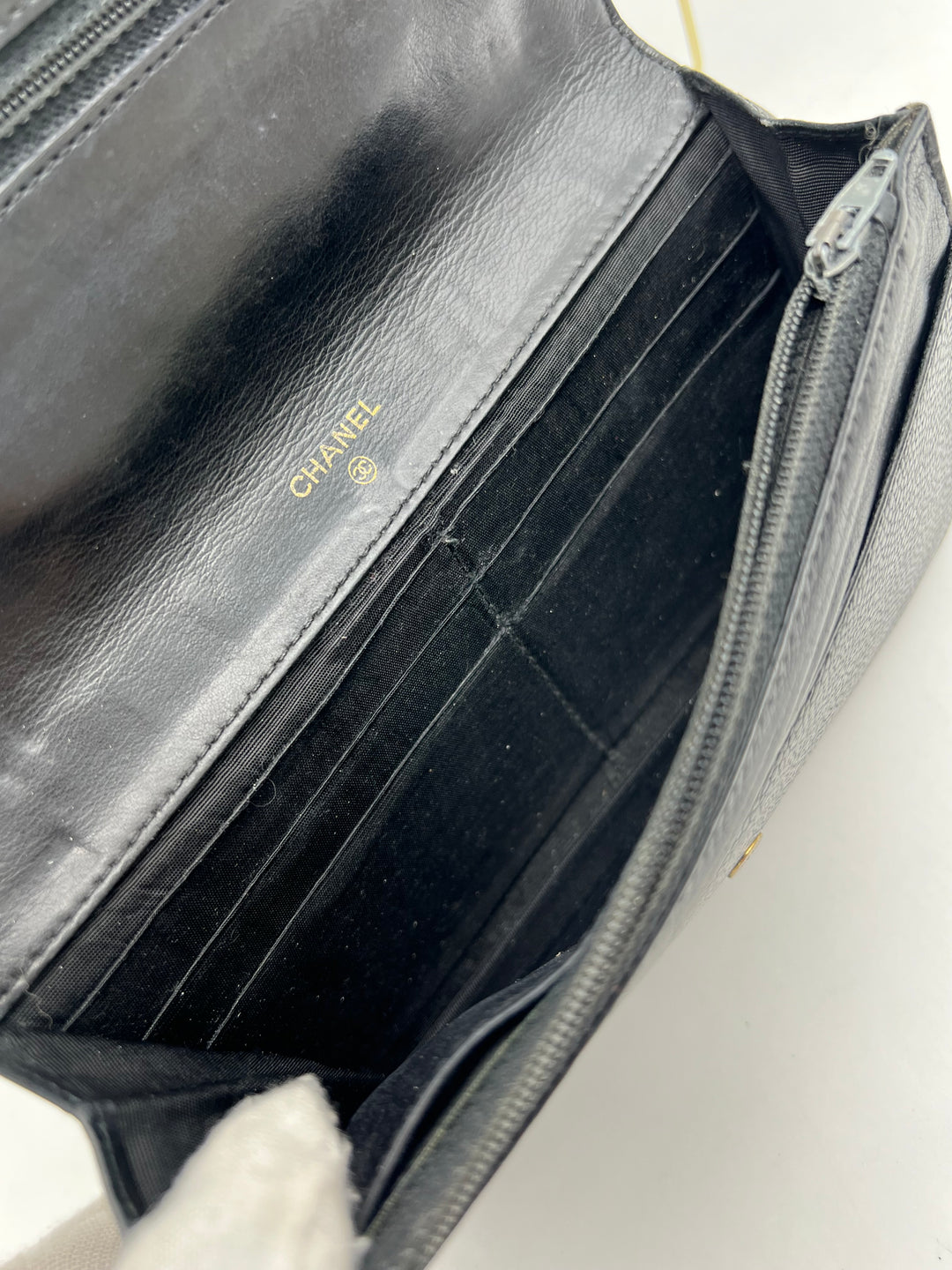 CHANEL CAVIAR TIMELESS CLUTCH