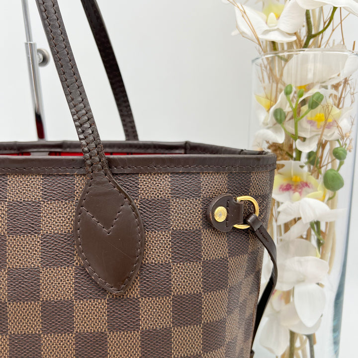 LOUIS VUITTON NEVERFULL PM DAMIER EBENE