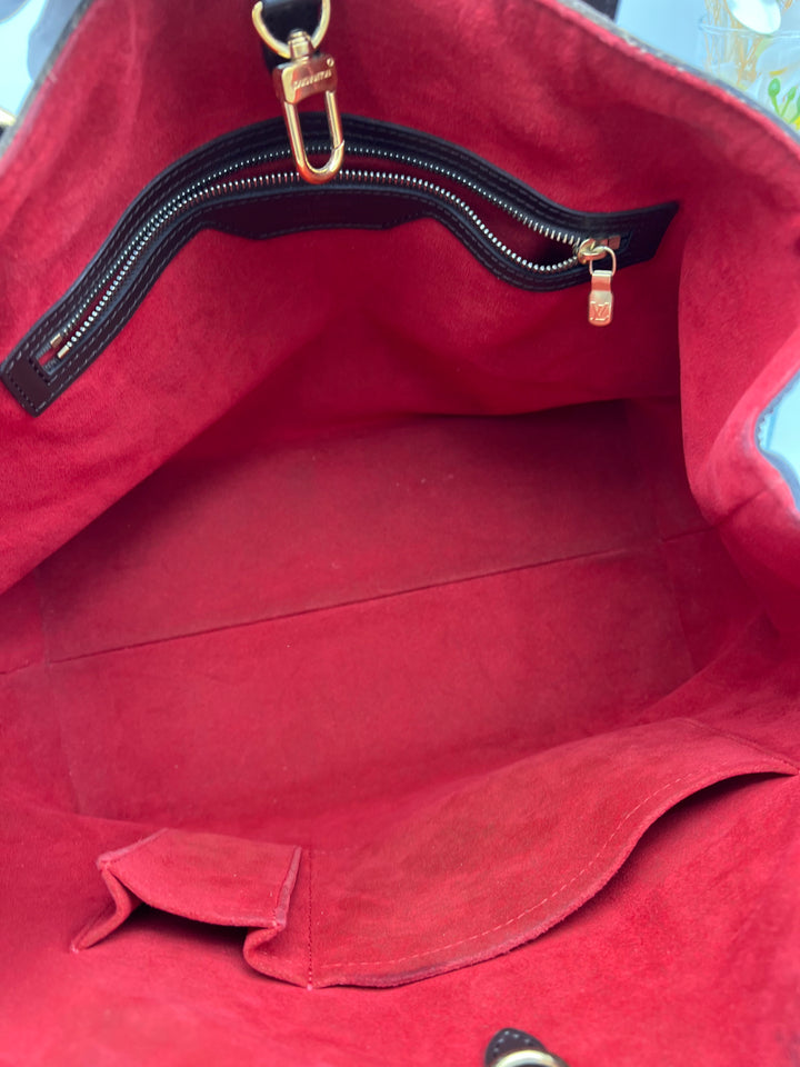 LOUIS VUITTON HAMPSTEAD MM DAMIER EBENE