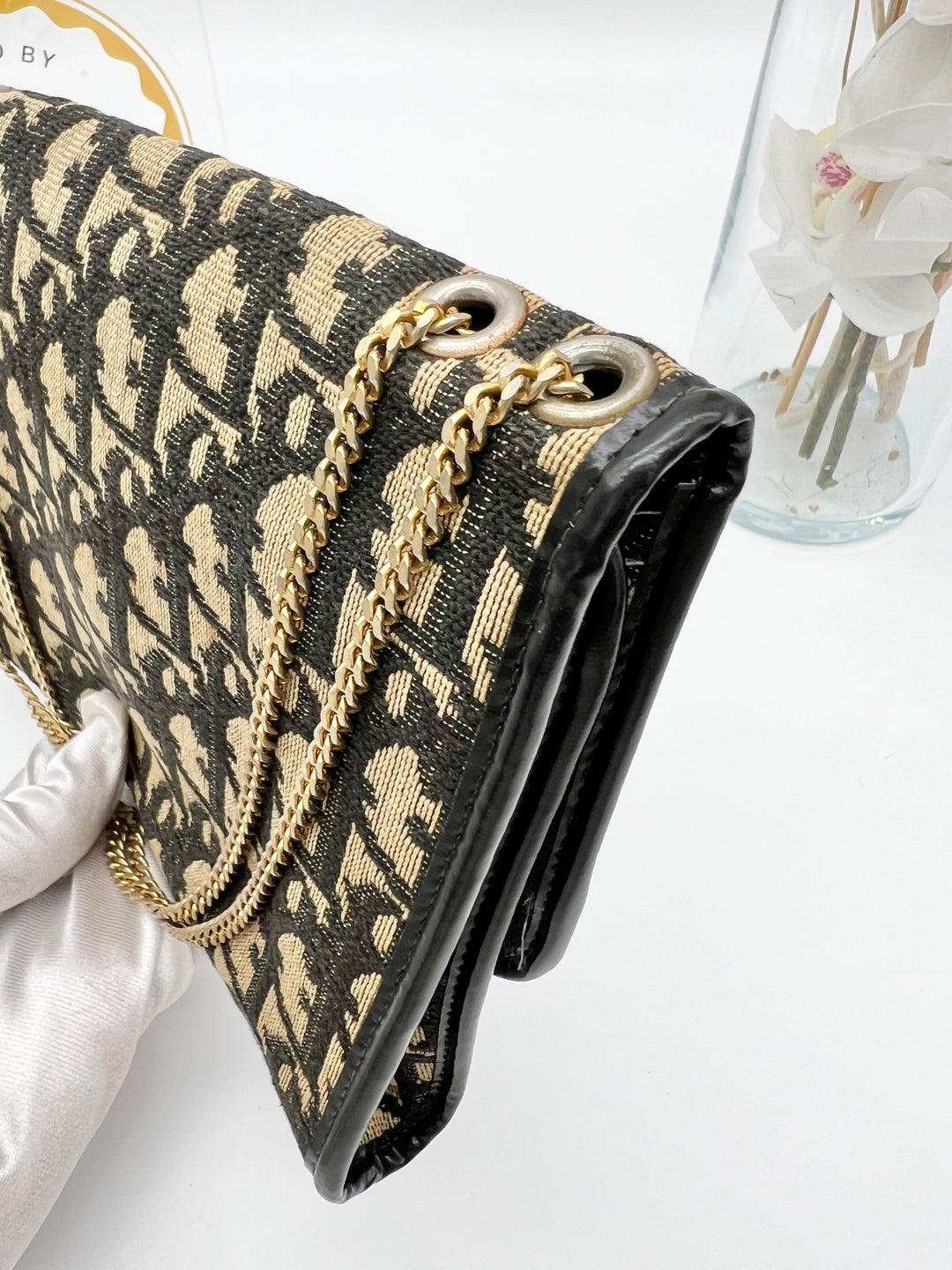 CHRISTIAN DIOR  TROTTER CHAIN BAG