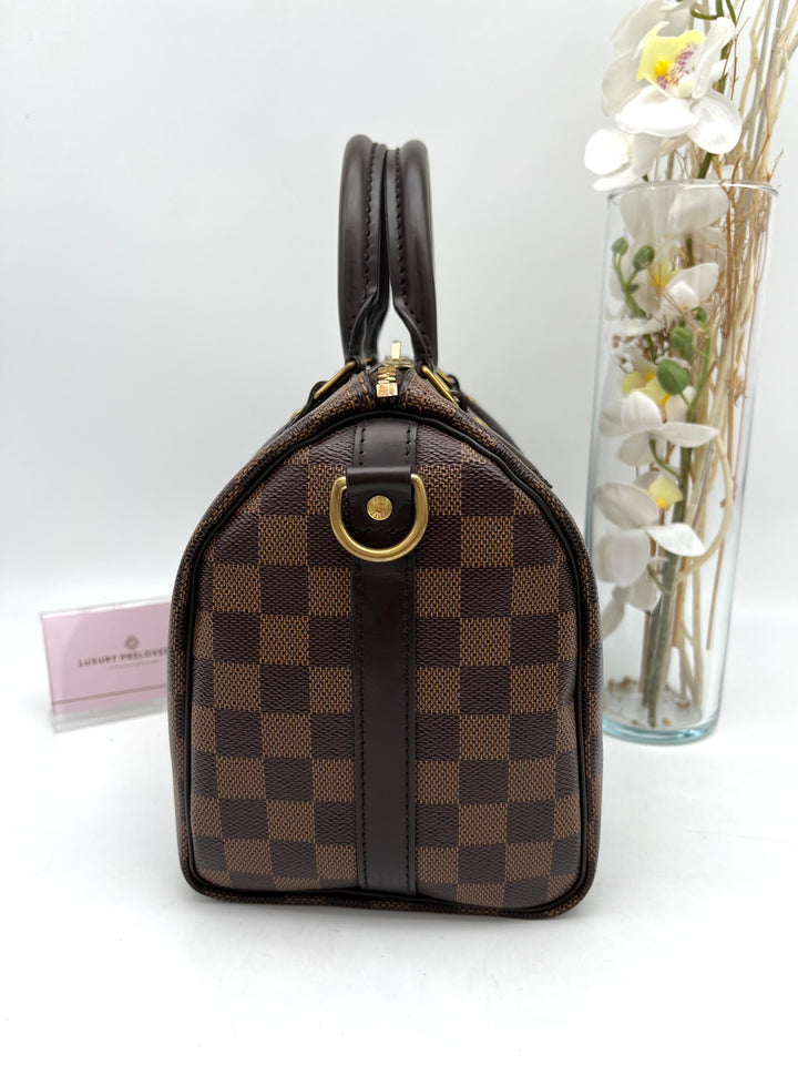 LOUIS VUITTON BANDOULIERE 25 DAMIER EBENE (RFID)