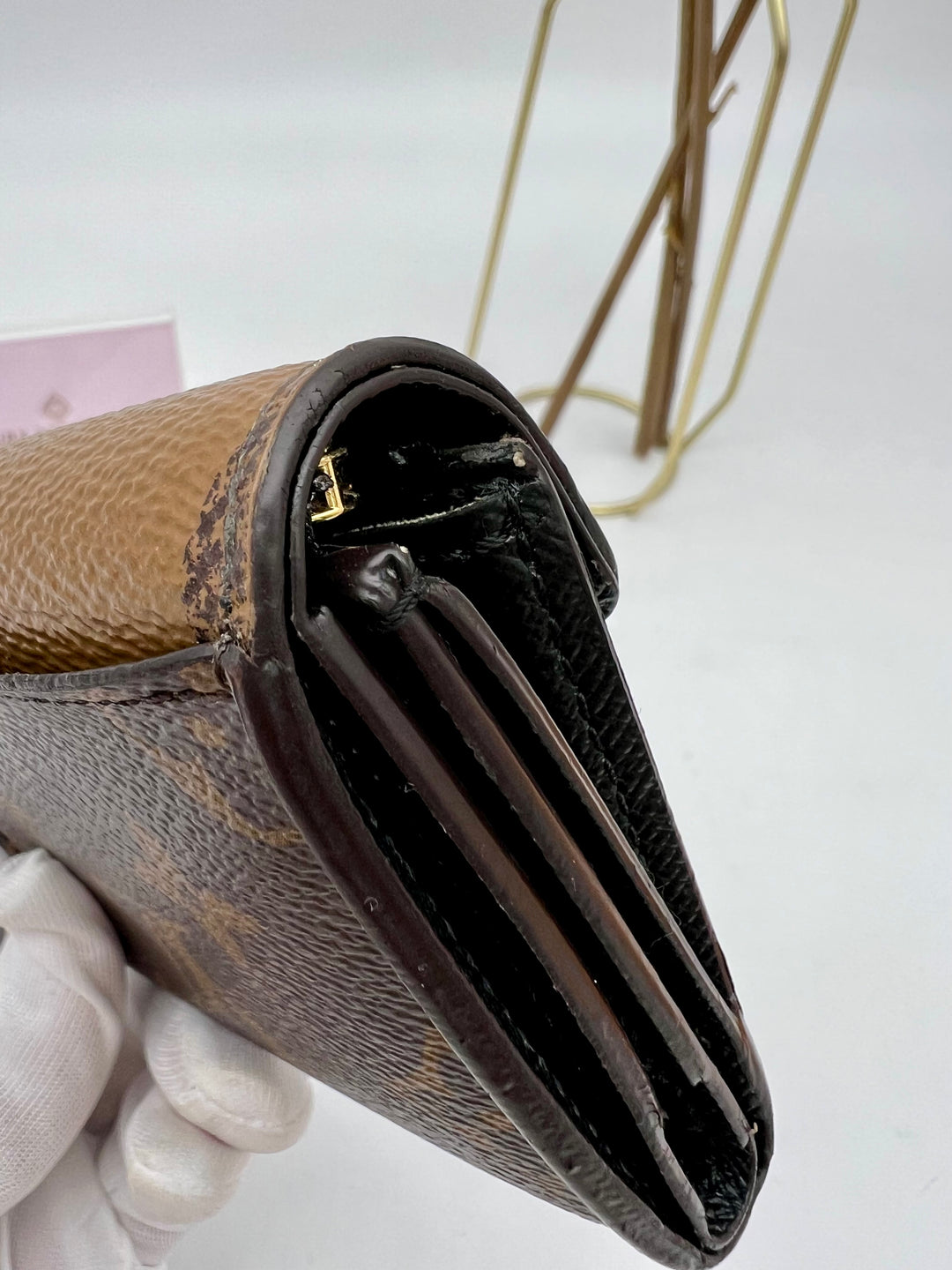 LOUIS VUITTON ZOE WALLET REVERSED