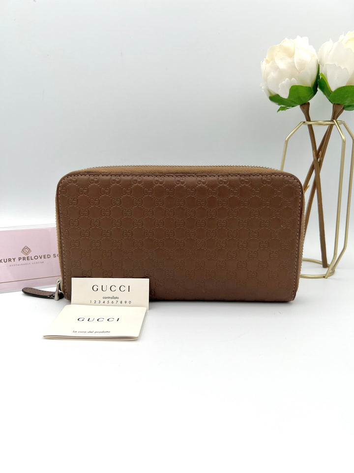 GUCCI GUCCISIMA LEATHER WALLET