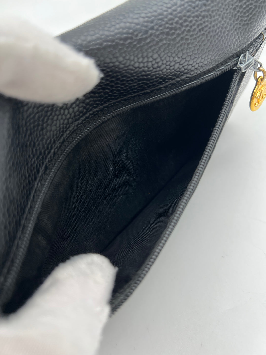 CHANEL CAVIAR TIMELESS CLUTCH