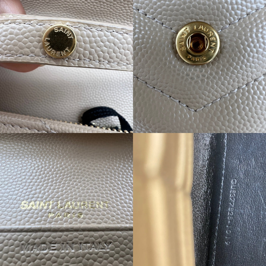 YVES SAINT LAURENT CASSANDRA MONOGRAM