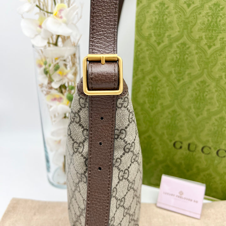 GUCCI PVC OPHIDIA SHOULDER BAG (NEW MODEL)