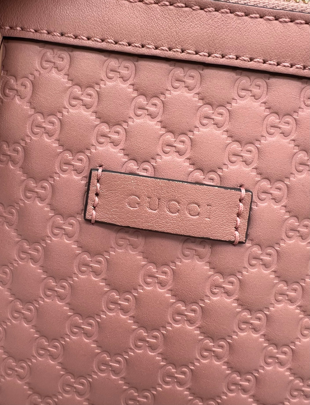 GUCCI MICROGUCCIMA MINI DOME 2 WAY BAG