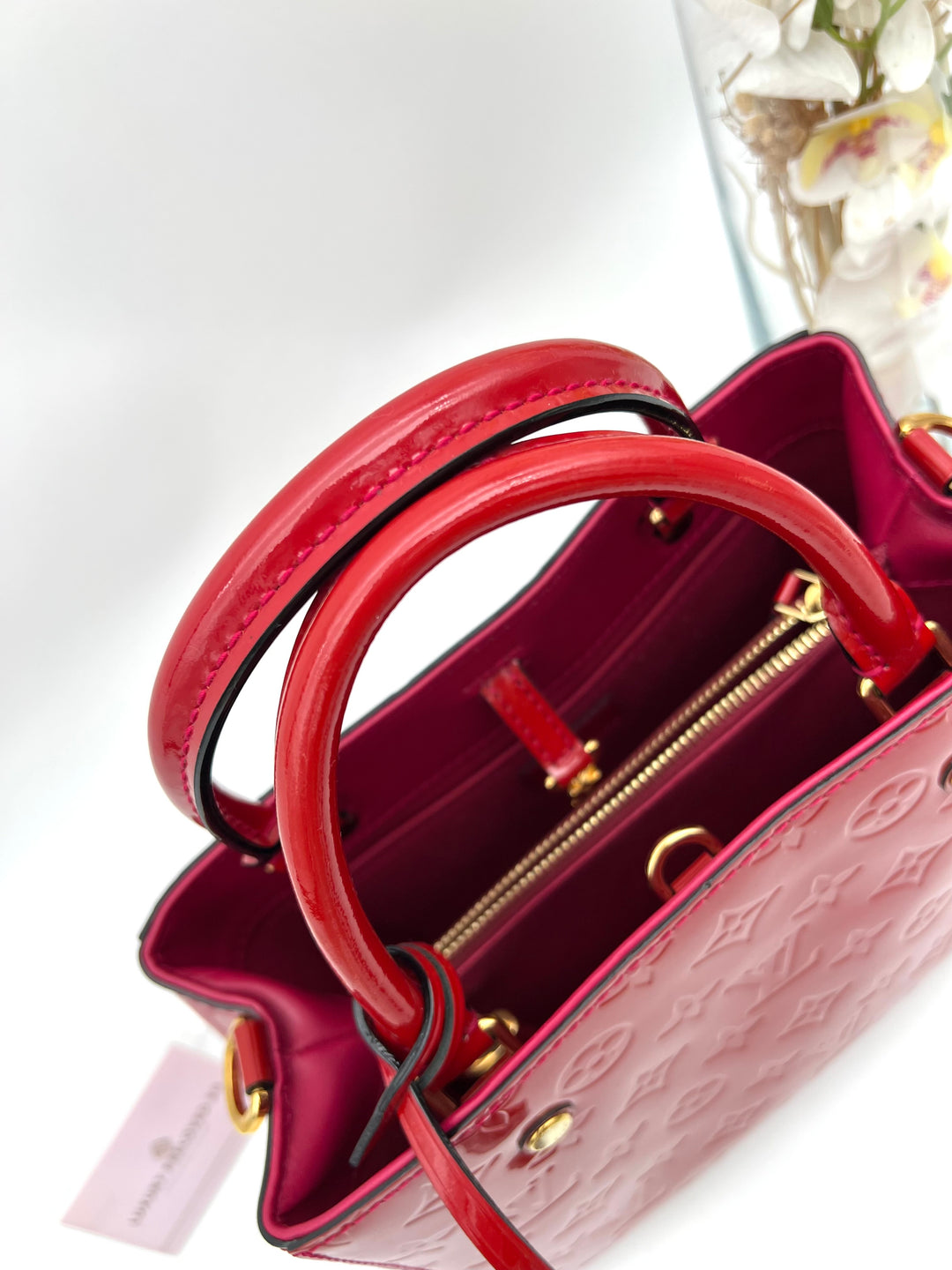 LOUIS VUITTON MONTAIGNE BB VERNIS