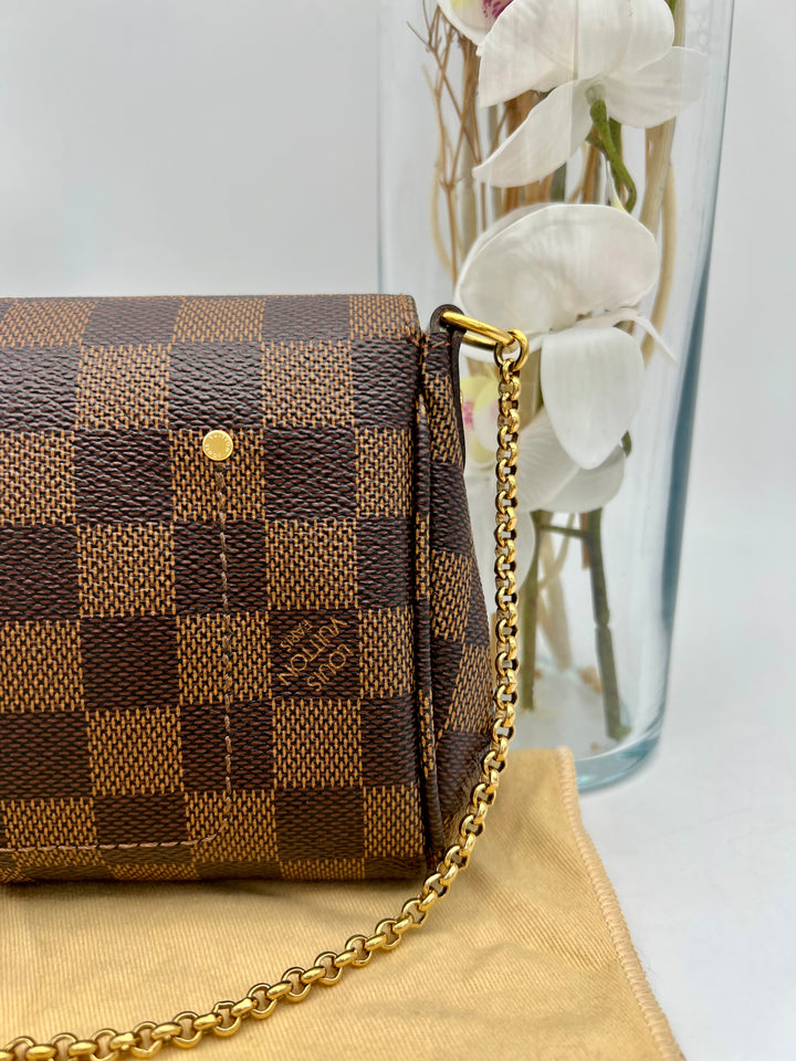LOUIS VUITTON FAVOURITE PM DAMIER EBENE