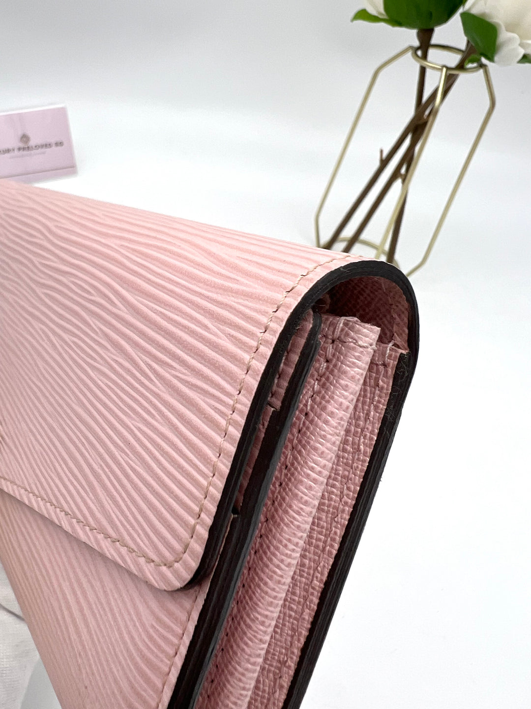 LOUIS VUITTON SARAH EPI LONG WALLET