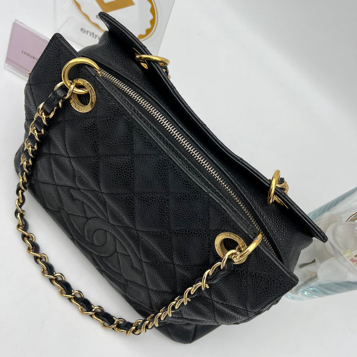 CHANEL CAVIAR PETIT TIMELESS TOTE PTT