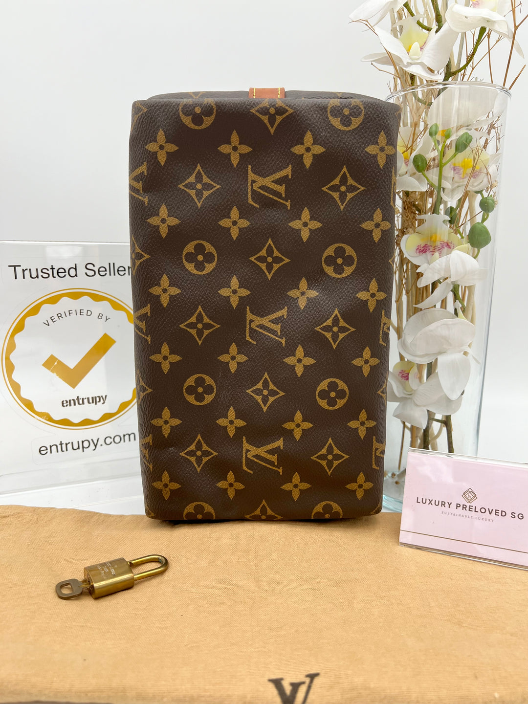 LOUIS VUITTON BANDOLIER SPEEDY 25 MONOGRAM