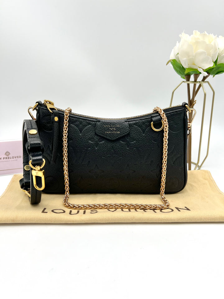 LOUIS VUITTON EASY POUCH EMPRIENTE