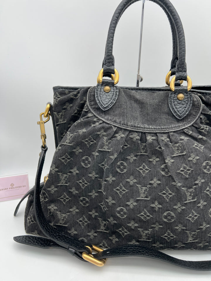 LOUIS VUITTON DENIM NEO CABBY MM