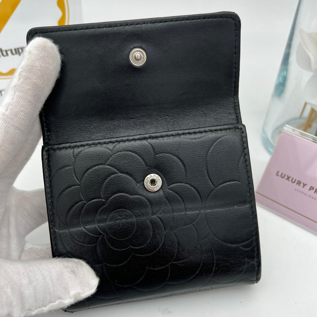 CHANEL CAMELLIA WALLET VINTAGE