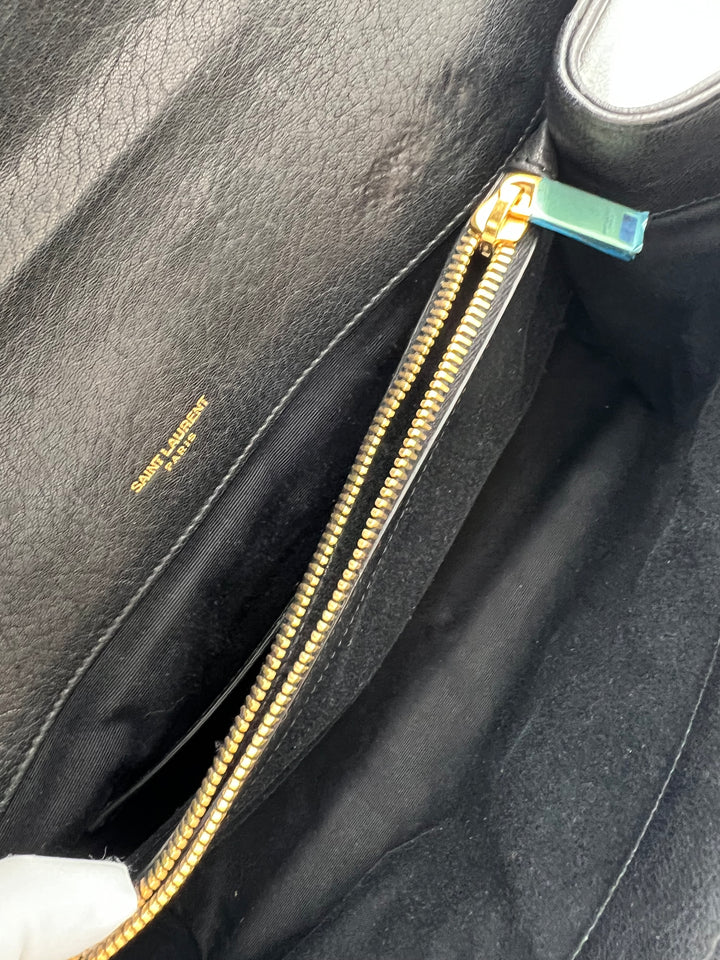 YVES SAINT LAURENT MONOGRAM ENVELOPE GHW