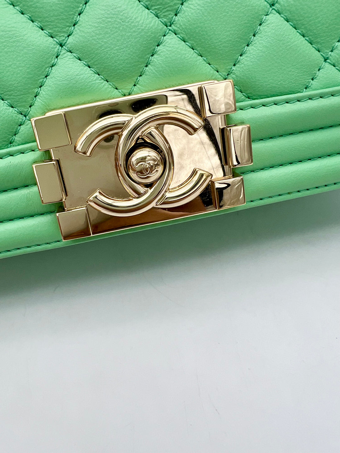 CHANEL LAMBSKIN OLD MEDIUM BOY