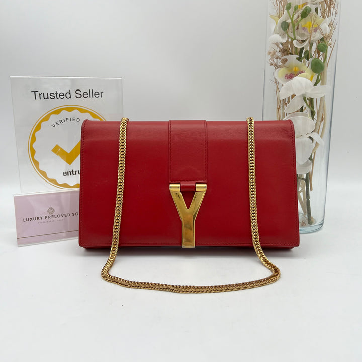 YVES SAINT LAURENT LIGNE Y SHOULDER BAG