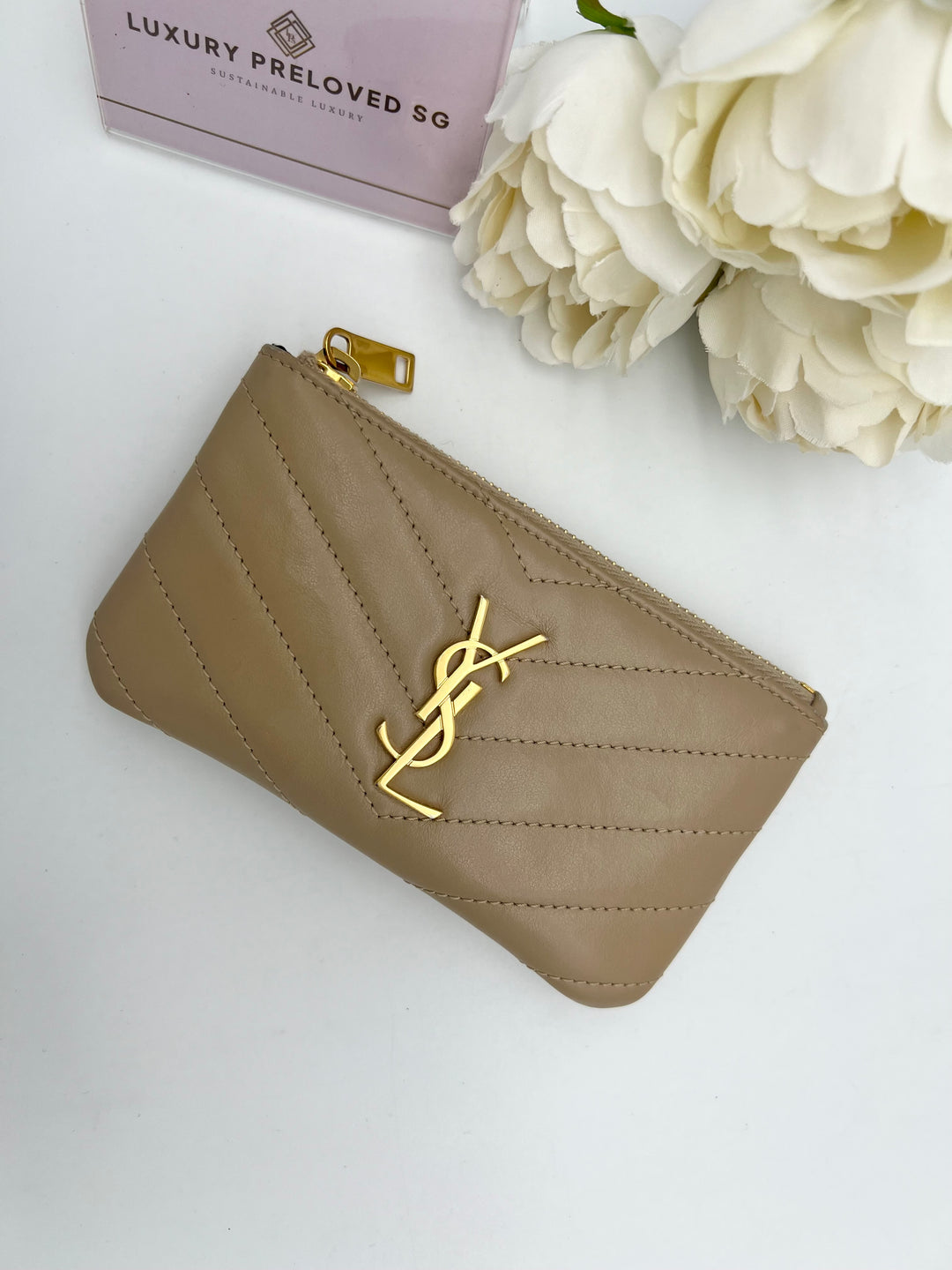 YVES SAINT LAURENT COIN POUCH CLESS