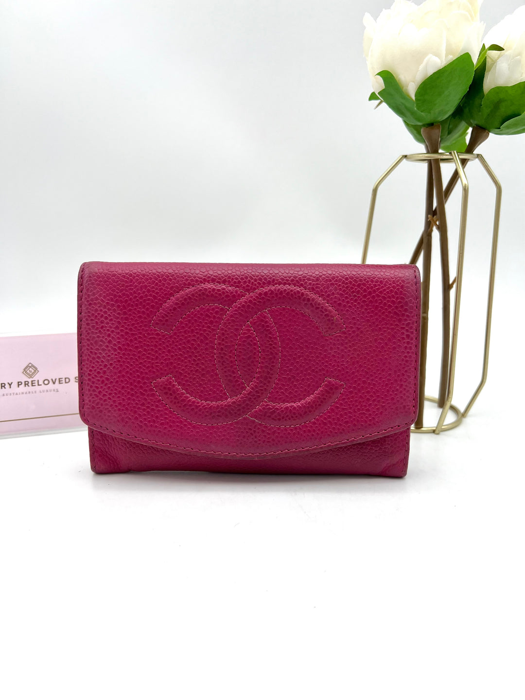 CHANEL CAVIAR TIMELESS WALLET