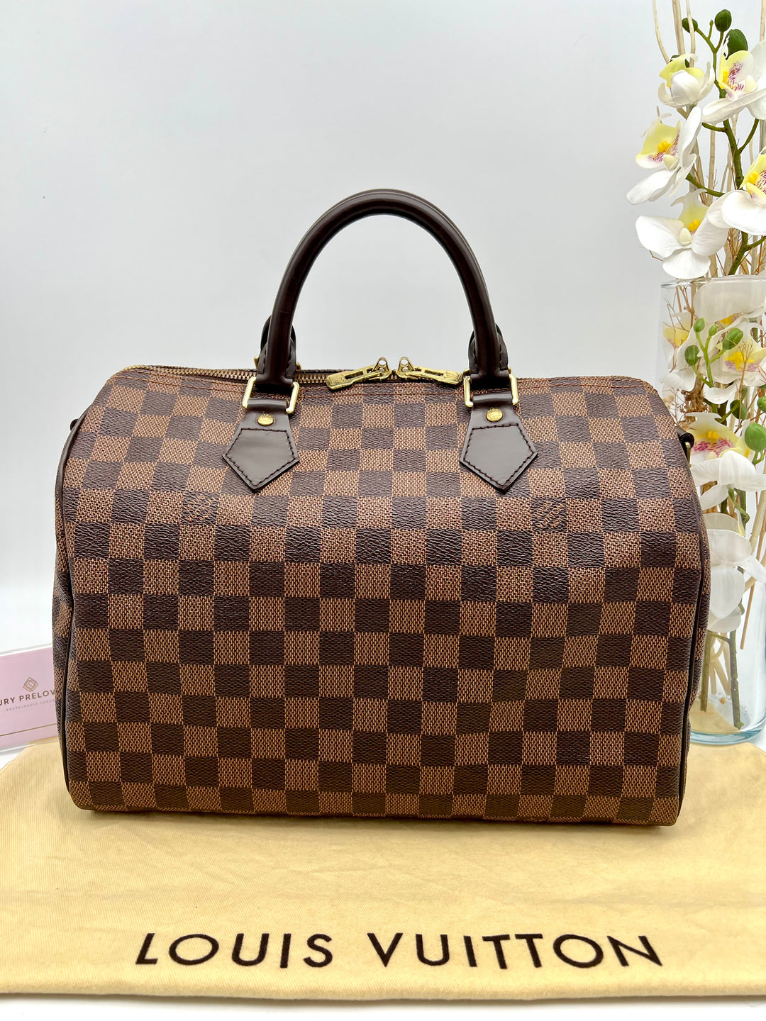 LOUIS VUITTON BANDOULIERE 30 DAMIER EBENE